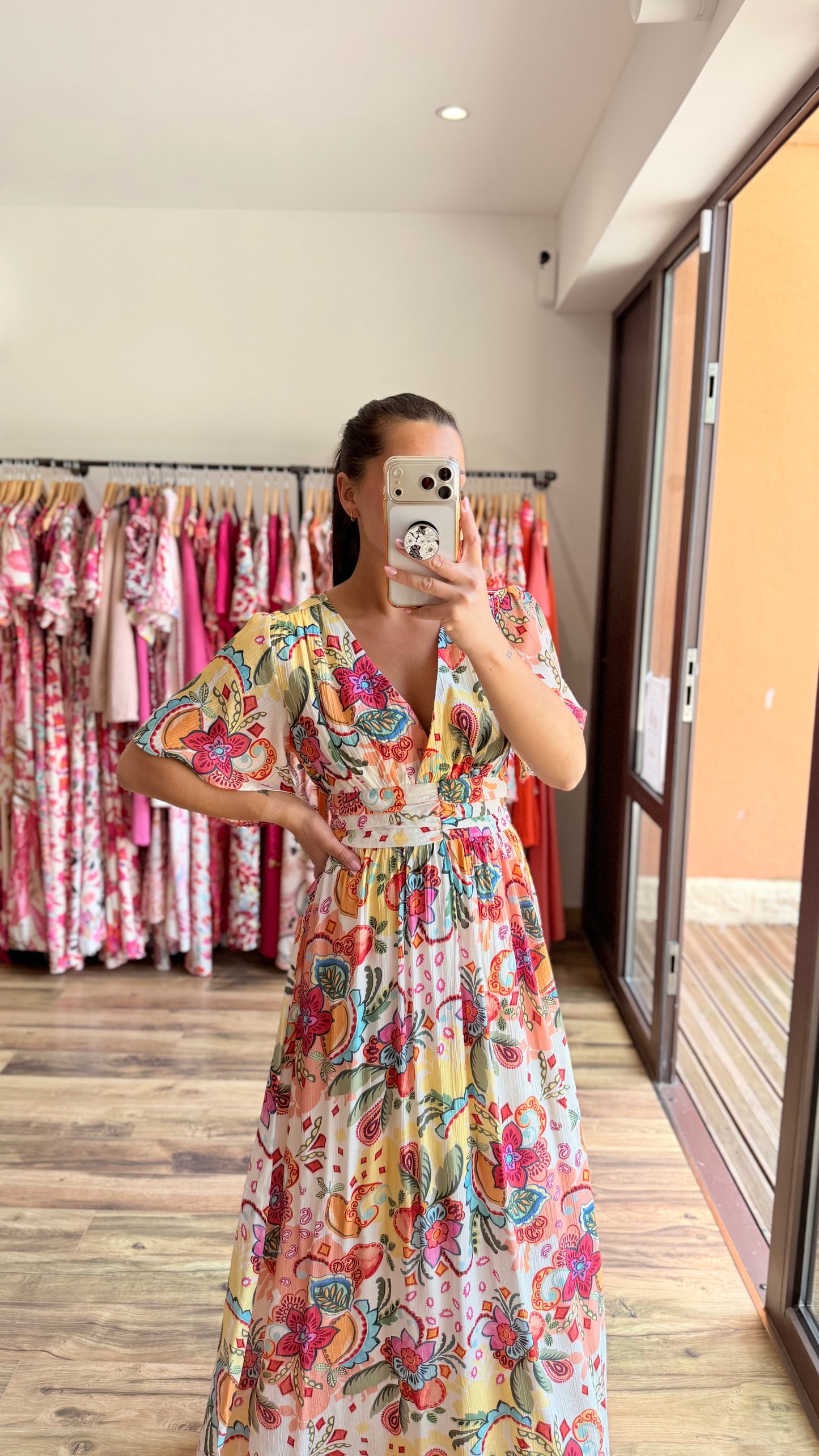 Robe longue Lita CURVY (PEDIDO ANTICIPADO ENVÍO EL 9/06)