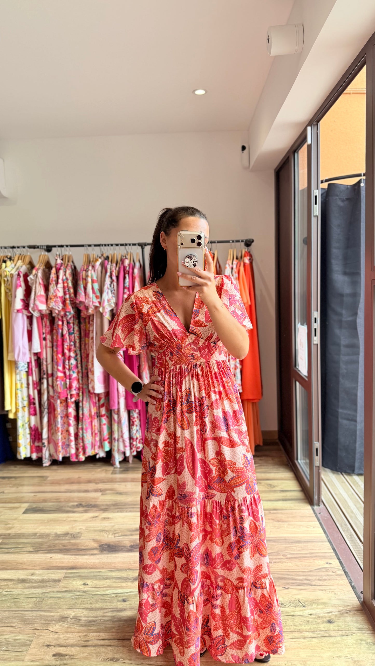 Robe longue Galys CURVY (PEDIDO ANTICIPADO ENVÍO EL 15/07)