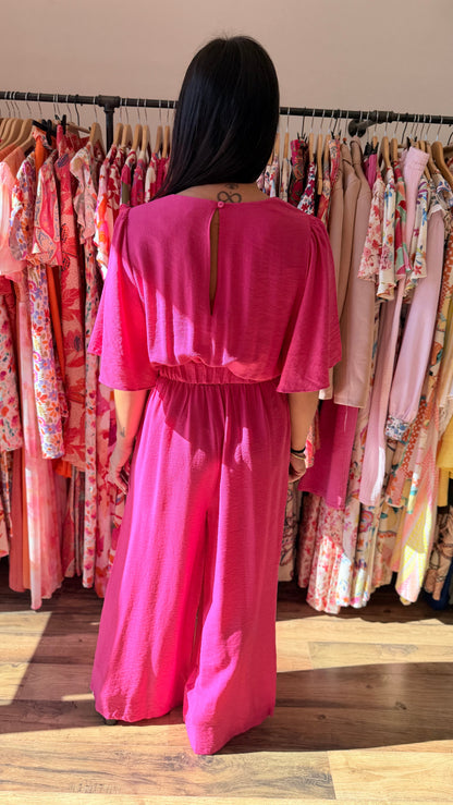 Combinaison Slomé rosa fucsia CURVY