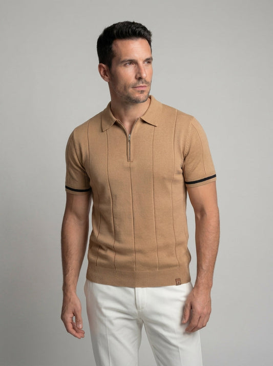 Francisco | Polo con cremallera