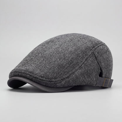 Marcos | Boina moderna para hombre con diseño en espiga