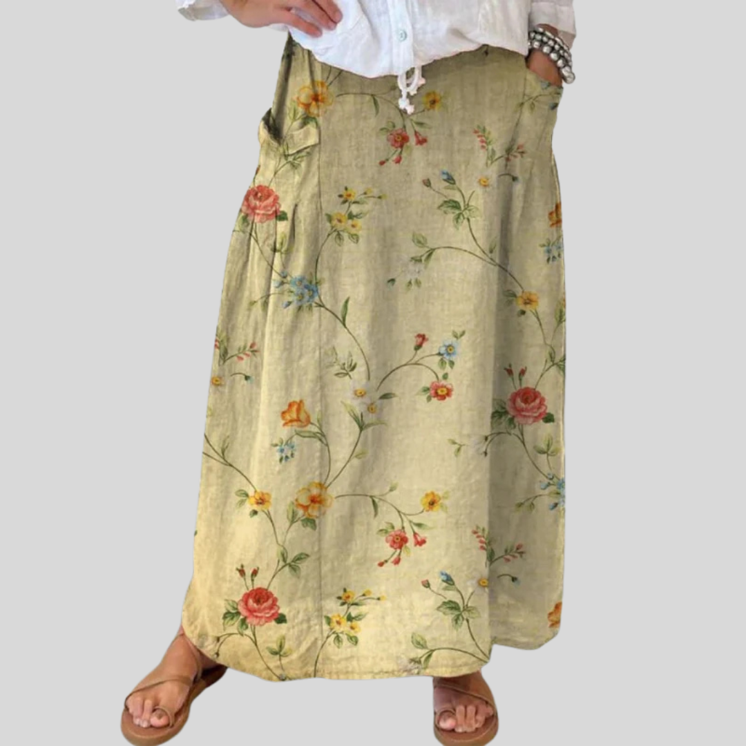 Falda Estampada Ligera