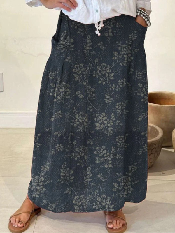 Falda Estampada Ligera