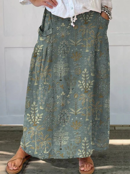 Falda Estampada Ligera
