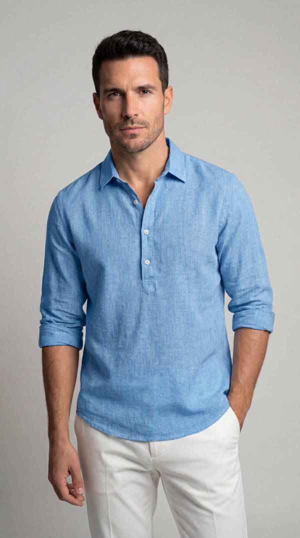 Isla | Camisa clasica de algodón