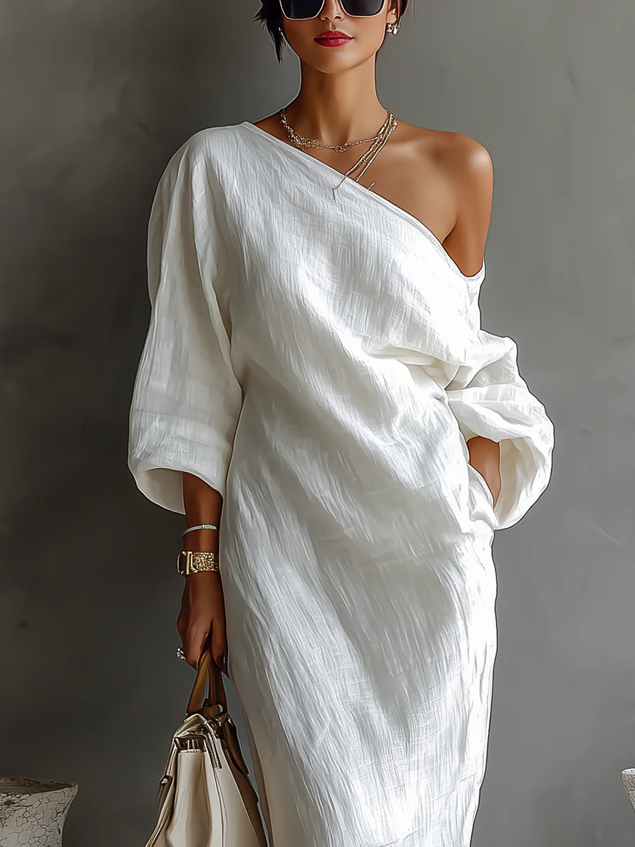 Elise | Vestido asimétrico y elegante