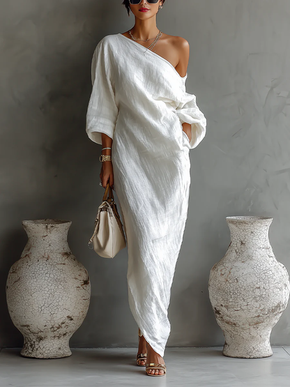 Elise | Vestido asimétrico y elegante