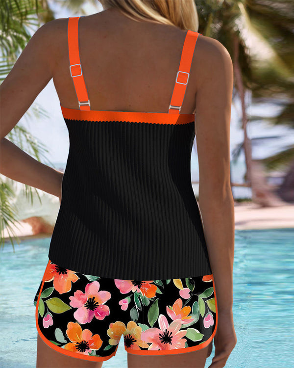 Miriam | Conjunto de tankini elegante de dos piezas