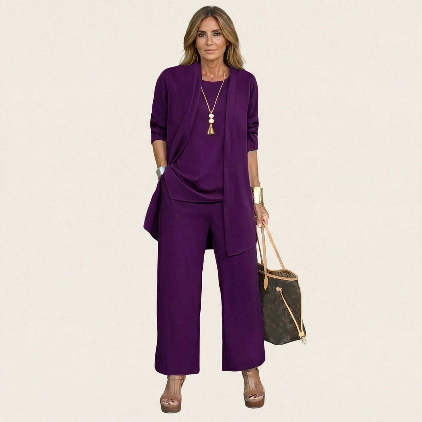 Margaux | Conjunto minimalista de 3 piezas
