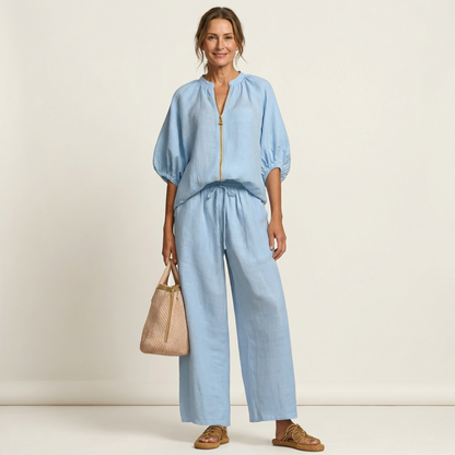 Aurelie | Conjunto con cremallera delantera