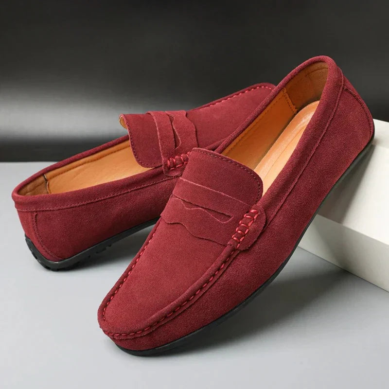 Lurano | Mocasines retro de ante